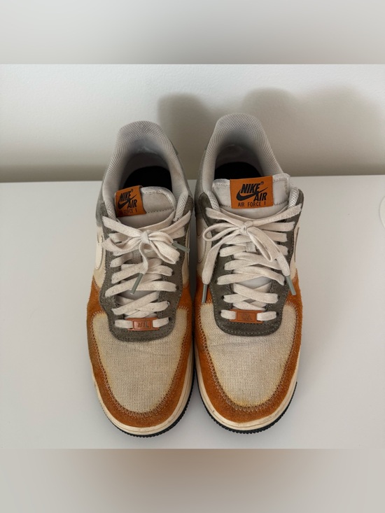 Nike Other - Nike Air Force 1 Low FZ6684-001 Orange Gray Sneakers Men’s Size 10